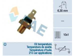 FAE 31610 siuntimo blokas, alyvos temperatūra; siuntimo blokas, aušinimo skysčio temperatūra 
 Aušinimo sistema -> Siuntimo blokas, aušinimo skysčio temperatūra
7203359, 95 VW 10A994 AA, 1H0 919 563