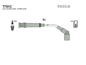 TESLA T781C uždegimo laido komplektas 
 Kibirkšties / kaitinamasis uždegimas -> Uždegimo laidai/jungtys
1247361