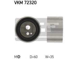 SKF VKM 72320 įtempiklio skriemulys, paskirstymo diržas 
 Techninės priežiūros dalys -> Papildomas remontas
13070-05E00, 13070-05E10