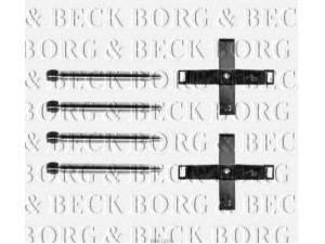 BORG & BECK BBK1208 priedų komplektas, diskinių stabdžių trinkelės 
 Stabdžių sistema -> Diskinis stabdys -> Stabdžių dalys/priedai