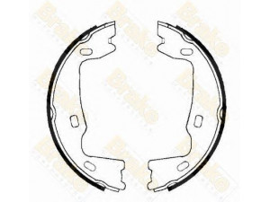 Brake ENGINEERING SH1223 stabdžių trinkelių komplektas, stovėjimo stabdis 
 Stabdžių sistema -> Rankinis stabdys
1605686, 1605764, 1605897, 1605921