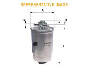 WIX FILTERS WF8406 kuro filtras 
 Techninės priežiūros dalys -> Papildomas remontas
813059, 13230386, 93190796