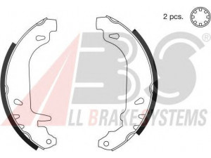 A.B.S. 8135 stabdžių trinkelių komplektas 
 Techninės priežiūros dalys -> Papildomas remontas
7701 202 542, 7701 202 820, 7701 203 121