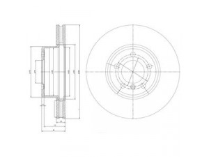 DELPHI BG9786 stabdžių diskas 
 Dviratė transporto priemonės -> Stabdžių sistema -> Stabdžių diskai / priedai
3411 6750 265
