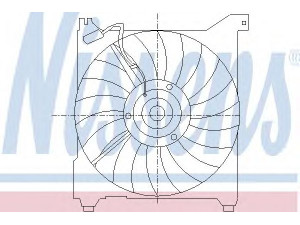 NISSENS 85411 ventiliatorius, radiatoriaus 
 Aušinimo sistema -> Oro aušinimas
25386-3A150