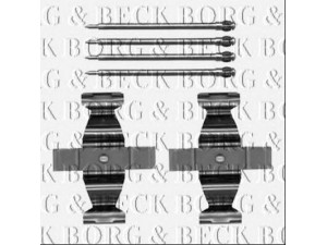 BORG & BECK BBK1482 priedų komplektas, diskinių stabdžių trinkelės 
 Stabdžių sistema -> Diskinis stabdys -> Stabdžių dalys/priedai