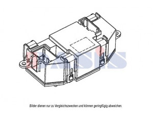 AKS DASIS 700004N reguliatorius, keleivio pusės ventiliatorius 
 Šildymas / vėdinimas -> Orpūtė/dalys
8K0820521, 8K0820521B, 8K0820521C