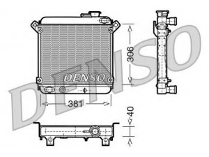 DENSO DRM09004 radiatorius, variklio aušinimas 
 Aušinimo sistema -> Radiatorius/alyvos aušintuvas -> Radiatorius/dalys
4363957