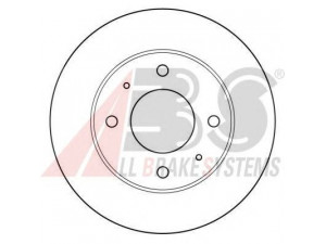 A.B.S. 16136 OE stabdžių diskas 
 Dviratė transporto priemonės -> Stabdžių sistema -> Stabdžių diskai / priedai
MB 407639, MB 668107, MB 928995
