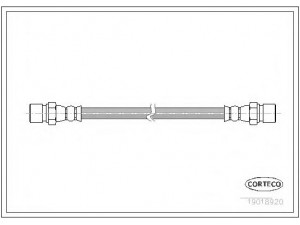CORTECO 19018920 stabdžių žarnelė 
 Stabdžių sistema -> Stabdžių žarnelės
211611775A