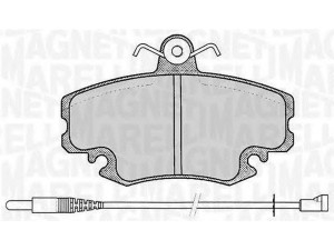 MAGNETI MARELLI 363916060203 stabdžių trinkelių rinkinys, diskinis stabdys 
 Techninės priežiūros dalys -> Papildomas remontas
410602192R, 425070, 7701201669