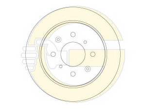 GIRLING 6063784 stabdžių diskas 
 Dviratė transporto priemonės -> Stabdžių sistema -> Stabdžių diskai / priedai
42510TF0000, 42510TG0T00