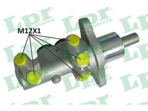 LPR 1073 pagrindinis cilindras, stabdžiai 
 Stabdžių sistema -> Pagrindinis stabdžių cilindras
34316750643