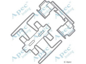 APEC braking KIT513 priedų komplektas, stabdžių trinkelė 
 Stabdžių sistema -> Būgninis stabdys -> Dalys/priedai