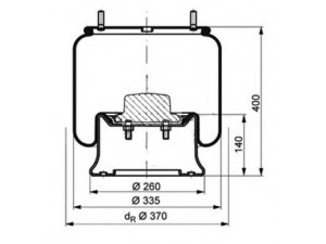 PE Automotive 084.220-71A dėklas, pneumatinė pakaba
3 229 0027 00, 3 229 2127 00, 3 229 2227 00