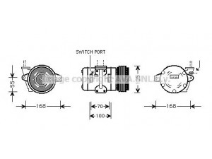 AVA QUALITY COOLING PRK030 kompresorius, oro kondicionierius 
 Oro kondicionavimas -> Kompresorius/dalys
94412600800