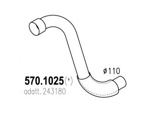 ASSO 570.1025 išleidimo kolektorius
243180