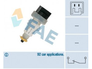 FAE 24675 stabdžių žibinto jungiklis 
 Stabdžių sistema -> Stabdžių žibinto jungiklis
60813513, 60814623, 46423232, 46541912