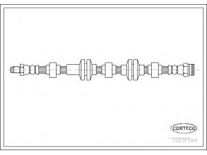CORTECO 19031594 stabdžių žarnelė 
 Stabdžių sistema -> Stabdžių žarnelės
60651553