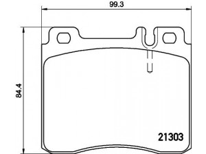 HELLA PAGID 8DB 355 007-551 stabdžių trinkelių rinkinys, diskinis stabdys 
 Techninės priežiūros dalys -> Papildomas remontas
0024200420, 0024201220, 002420122005