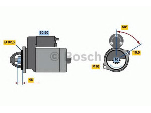 BOSCH 0 986 023 680 starteris 
 Elektros įranga -> Starterio sistema -> Starteris
23300 4J606, S114-871