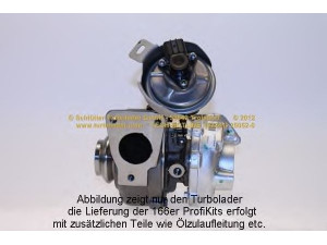 SCHLÜTTER TURBOLADER 166-00145 D2 kompresorius, įkrovimo sistema 
 Išmetimo sistema -> Turbokompresorius