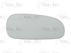 BLIC 6102-01-0105P veidrodėlio stiklas, išorinis veidrodėlis 
 Kėbulas -> Keleivių kabina -> Veidrodėlis