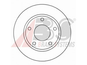 A.B.S. 15798 OE stabdžių diskas 
 Stabdžių sistema -> Diskinis stabdys -> Stabdžių diskas
4D0615601A, 443.615.601B
