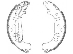 OPEN PARTS BSA2107.00 stabdžių trinkelių komplektas 
 Techninės priežiūros dalys -> Papildomas remontas
77363858, 77364264, 77364624, 1605108