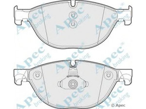 APEC braking PAD1739 stabdžių trinkelių rinkinys, diskinis stabdys 
 Techninės priežiūros dalys -> Papildomas remontas
34116775322, 34116793021, 34116851269