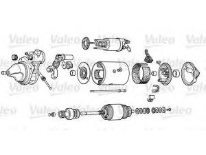 VALEO D9E19 starteris