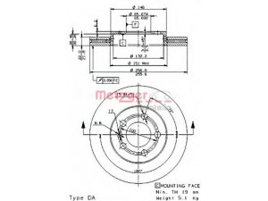 METZGER 24690 V stabdžių diskas 
 Stabdžių sistema -> Diskinis stabdys -> Stabdžių diskas
1J0 615 301D, 1J0 615 301L, 1JE615301