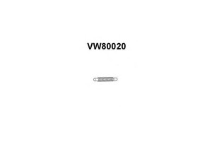 VENEPORTE VW80020 lankstus vamzdis, išmetimo sistema 
 Išmetimo sistema -> Išmetimo vamzdžiai
861253169A, 861253169B, 867253177