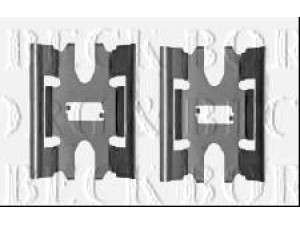 BORG & BECK BBK1406 priedų komplektas, diskinių stabdžių trinkelės 
 Stabdžių sistema -> Diskinis stabdys -> Stabdžių dalys/priedai
049 472 01 10