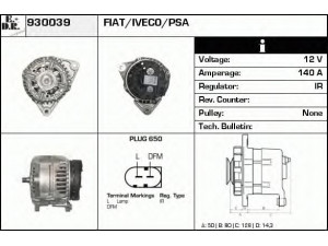 EDR 930039 kintamosios srovės generatorius 
 Elektros įranga -> Kint. sr. generatorius/dalys -> Kintamosios srovės generatorius
504057813