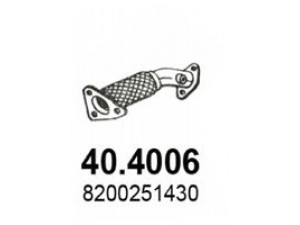 ASSO 40.4006 išleidimo kolektorius 
 Išmetimo sistema -> Išmetimo vamzdžiai
8200251430