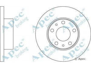 APEC braking DSK654 stabdžių diskas 
 Dviratė transporto priemonės -> Stabdžių sistema -> Stabdžių diskai / priedai
4246B9, 4246J8, 4246J9, 1300500080
