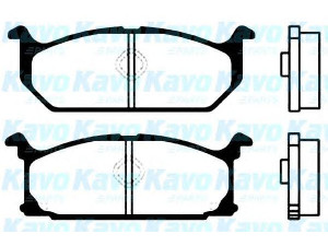 KAVO PARTS BP-8502 stabdžių trinkelių rinkinys, diskinis stabdys 
 Techninės priežiūros dalys -> Papildomas remontas
5520082810, 5520082811, 5520082820