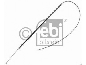 FEBI BILSTEIN 12302 trosas, stovėjimo stabdys 
 Stabdžių sistema -> Valdymo svirtys/trosai
34 41 1 153 582, 34 41 1 158 421