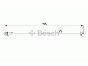 BOSCH 1 987 474 559 įspėjimo kontaktas, stabdžių trinkelių susidėvėjimas 
 Stabdžių sistema -> Susidėvėjimo indikatorius, stabdžių trinkelės
997 612 675 01