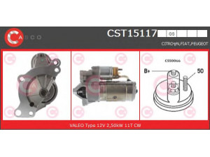 CASCO CST15117GS starteris 
 Elektros įranga -> Starterio sistema -> Starteris
5802AW, 5802CA, 9654561480