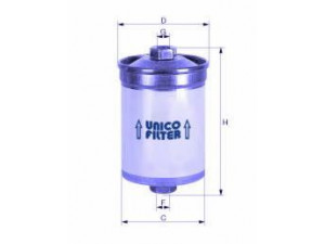 UNICO FILTER FI 6154 kuro filtras 
 Techninės priežiūros dalys -> Papildomas remontas
1567 75, 60807436, 71736109, 71736112