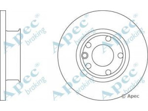 APEC braking DSK722 stabdžių diskas 
 Dviratė transporto priemonės -> Stabdžių sistema -> Stabdžių diskai / priedai
701615301B, 701615301E