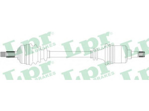 LPR DS40003 kardaninis velenas 
 Ratų pavara -> Kardaninis velenas