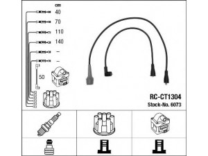 NGK 6073 uždegimo laido komplektas 
 Kibirkšties / kaitinamasis uždegimas -> Uždegimo laidai/jungtys
95.561.517, GX-0612301-C, 95 561 517