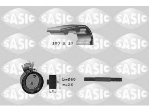 SASIC 1750002 paskirstymo diržo komplektas 
 Techninės priežiūros dalys -> Papildomas remontas
083184, 083185, 0831S1, 083184