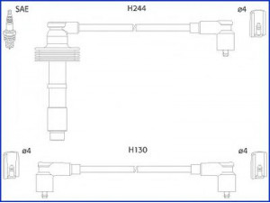 HITACHI 134549 uždegimo laido komplektas 
 Kibirkšties / kaitinamasis uždegimas -> Uždegimo laidai/jungtys
91464032