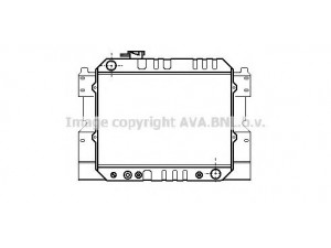AVA QUALITY COOLING MZ2033 radiatorius, variklio aušinimas 
 Aušinimo sistema -> Radiatorius/alyvos aušintuvas -> Radiatorius/dalys
043815200A, 043815200B, 043815200C