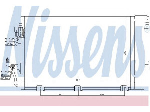NISSENS 94767 kondensatorius, oro kondicionierius 
 Oro kondicionavimas -> Kondensatorius
13129192, 1850 096, 52400555, 93178958