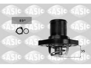 SASIC 3361Q11 termostatas, aušinimo skystis 
 Aušinimo sistema -> Termostatas/tarpiklis -> Thermostat
1336N5, 1336Q1, 9630066780, 9630066780